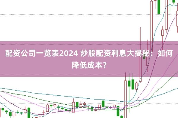 配资公司一览表2024 炒股配资利息大揭秘：如何降低成本？